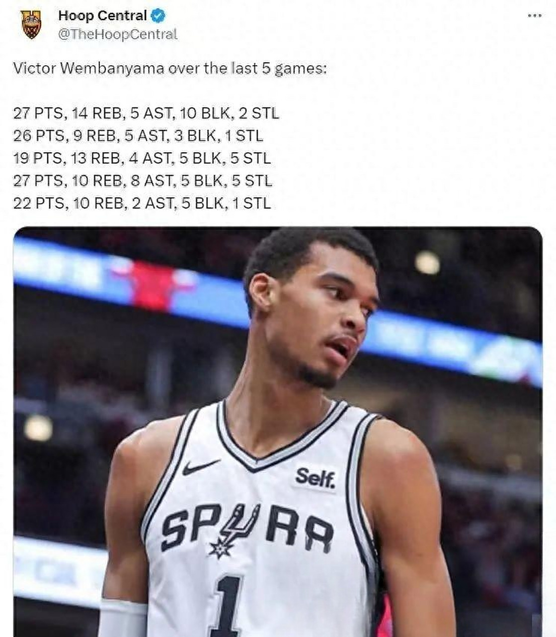 马刺新星文班亚马砍下赛季最高分！的简单介绍